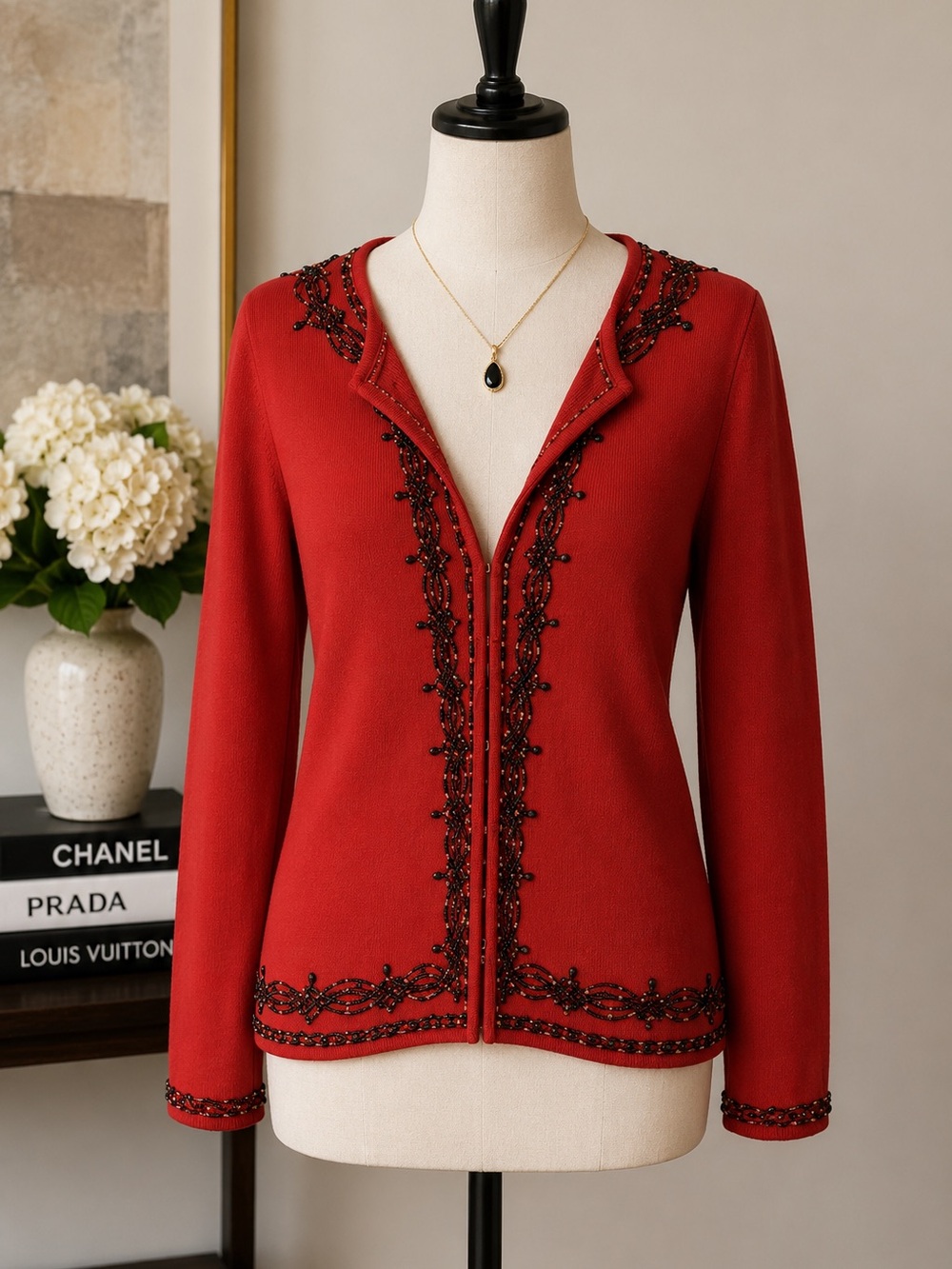Embellished Hook-Front